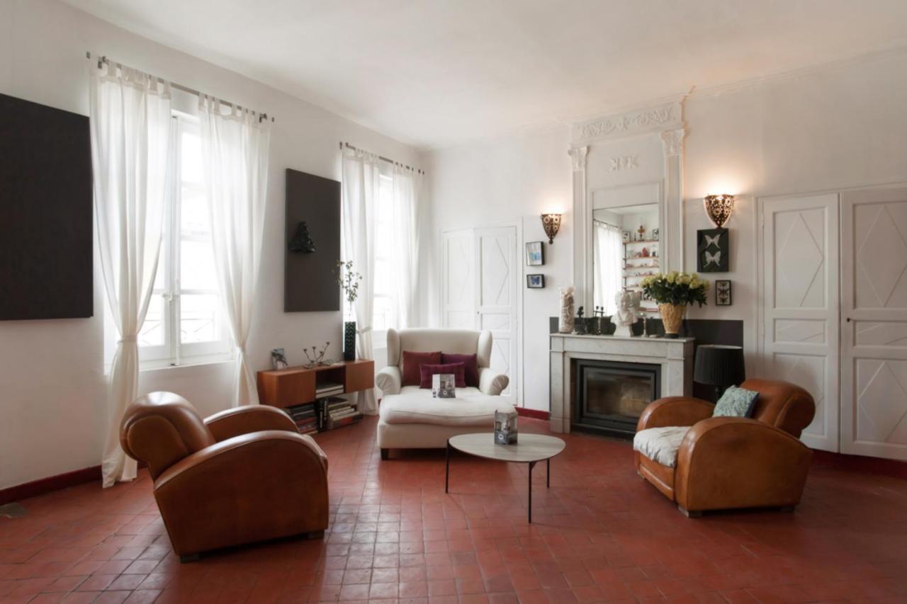 Charming And Large Duplex Flat With Beautiful Terrace In Avignon Apartment Exterior foto